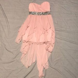 Blush color dress
